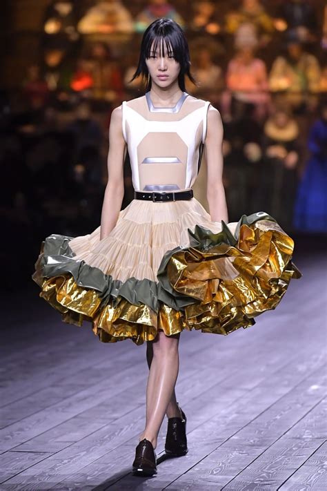 Louis Vuitton runway dresses